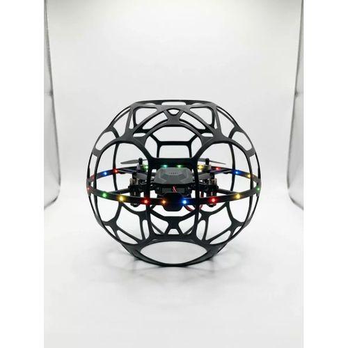 Led Işıklı Futbol Topu Mini Drone Akıllı Sensörlü El Kontrollü