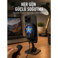 Cep Telefonu Radyatörü – Type-c, 2 Vitesli, Sessiz Soğutma Fanı Yeni Nesil