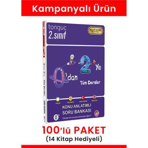 0'dan 2'ye Konu Anlatımlı Soru Bankası 100' li Paket (14 Kitap Hediyeli)