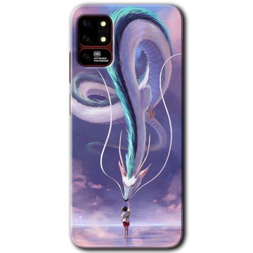 Reeder S19 Max Kılıf HD Desen Baskılı Arka Kapak - Dragon Snake