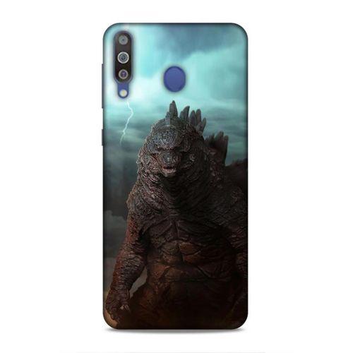 Samsung Galaxy M30 Uyumlu Kılıf BMovie (26) Tpu Silikon Kılıf Godzilla