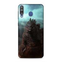 Samsung Galaxy M30 Uyumlu Kılıf BMovie (26) Tpu Silikon Kılıf Godzilla