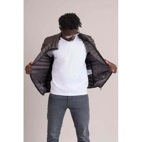 Slimfit Polyamid Astarsız Dik Yaka Hafif Dolgulu Şişme Mont