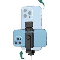 Tripod Selfie Çubuğu Bluetooth Kumandalı Kablosuz Led Işıklı