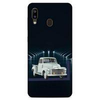 Lopard Samsung Galaxy A20 Uyumlu Kılıf PickUpX (12) Koruyucu Silikon Su Yeşili