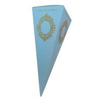 Beyaz Karton Külah Şeker,lokum,kına Kutusu 25 Li Paket