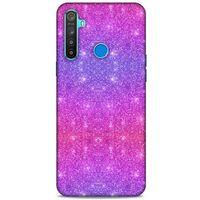 Realme 5i Uyumlu Kılıf Mor Delisi (28) Arka Kapak Parıltılı