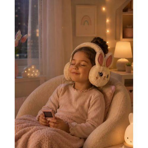 Peluş Bluetooth Kulaküstü Kulaklık Mikrofonlu Kablosuz Müzik Kulaklığı