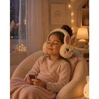 Peluş Bluetooth Kulaküstü Kulaklık Mikrofonlu Kablosuz Müzik Kulaklığı