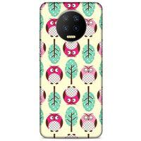 Lopard İnfinix Note 7 Uyumlu Kılıf Baykuşlar (30) Silicone Case