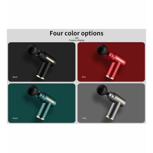 4 Başlıklı 6 Kademeli Titreşimli Şarjlı Mini Masaj Aleti