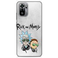 Xiaomi Redmi Note 10 Uyumlu Kılıf Rick And Morty (4) Koruma Kılıfı Eye Patch Morty