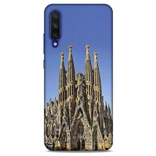 Xiaomi Mi A3 Kılıf Dünya Mimarisi (36) Glitter Kılıf La Sagrada Familia