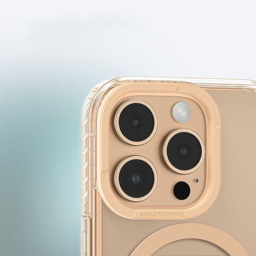 Apple iPhone 16 Pro Max Kılıf M-safe Şarj Özellikli Standlı Amazingthing Titan Pro Plus Kapak