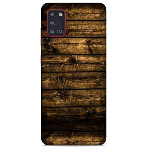 Lopard Samsung Galaxy A31 Uyumlu Kılıf Wood'X (18) Telefon Kılıfları Desenli