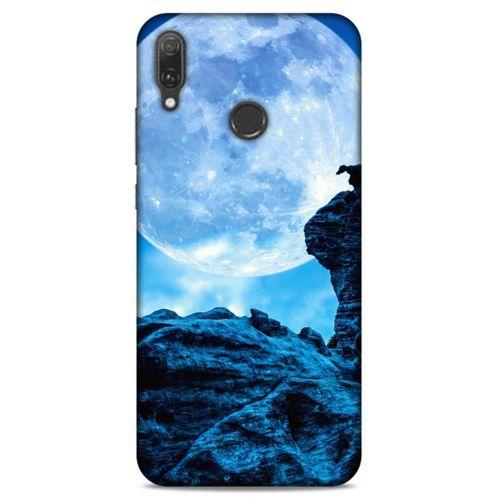 Lopard Huawei Y9 2019 Uyumlu Kılıf Manipülasyon ☻ (14) Lansman Kılıf Desenli