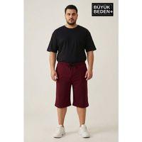 Erkek Büyük Beden Şort 3XL-6XL  Rahat Kesim Diz Altı Günlük Şort-SPR26BSR591