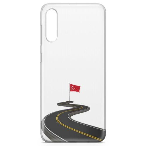 Samsung Galaxy A70s Kılıf Türkiye Yolları Arka Kapak Koruma Desenli Full Koruyucu