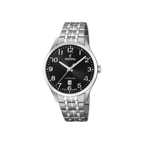 Festina F20466/3 Quartz Titanyum Gri Siyah Kadran 10 ATM 40 mm Erkek Kol Saati