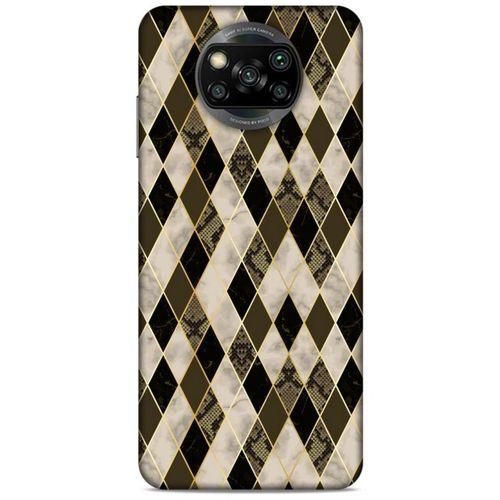 Mermer Desenli (2) Tema Kabı Bej Xiaomi Redmi Poco X3 Kılıf