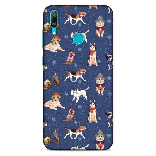 Huawei Y7 2019 Kılıf Köpek Kıyafetleri (11) Tam Koruma Beagle, Rottweiler, Kangal
