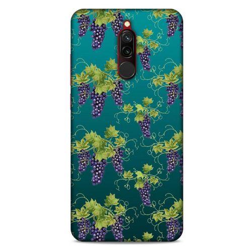 Frutix Üzüm 01 Xiaomi Redmi 8 Kılıf Desenli Silikon