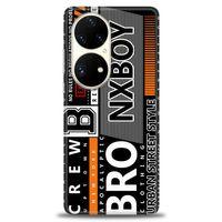 Huawei P50 Pro Kılıf HD Baskılı Kılıf - NxBoy + Tam Ekran Koruyucu