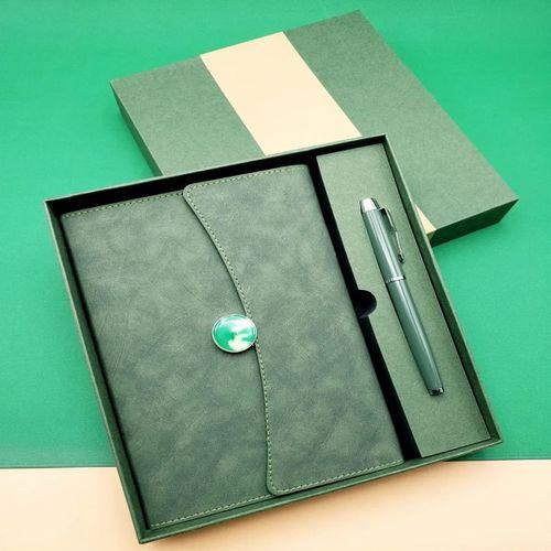 Promosyon Defter Kalem Seti Yeşil Renk