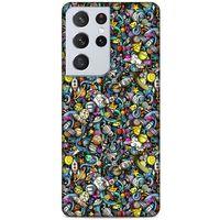 Lopard Samsung Galaxy S21 Ultra Uyumlu Kılıf Graffitix (48) Bumper Kılıf