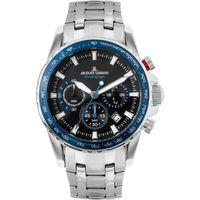 Jacques Lemans Liverpool JL.1-2099E Quartz Çelik Gri Siyah Kadran 10 ATM 42 mm Erkek Kol Saati