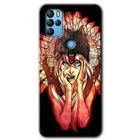 Omix X500 Kılıf HD Desen Baskılı Arka Kapak - Kurt Kız