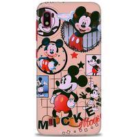 Samsung Galaxy A10 Kılıf HD Baskılı Kılıf - Mickey Mouse + Tam Ekran Koruyucu