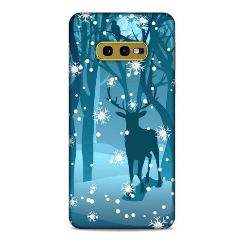 Samsung Galaxy S10e Kılıf Snowix (28) Arka Kapak Mavi Koyu