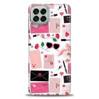 Samsung Galaxy M33 Kılıf HD Baskılı Kılıf - Je Taime + Tam Ekran Koruyucu