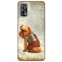 Oppo Realme 7 Pro Kılıf Köpek Kıyafetleri (25) Antişok Kapak Brussels Griffon Sweatshirt