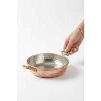 Turna Bakır Soylu Tava 4 No 20 Cm Kalın Kırmızı Turna7553-1