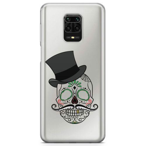 Xiaomi Redmi Note 9s Kılıf Ölüeler Günü Arka Kapak Koruma Desenli Full Koruyucu
