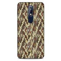 Geometrix 64 Nokia 7.1 Kılıf Silikon Kapak