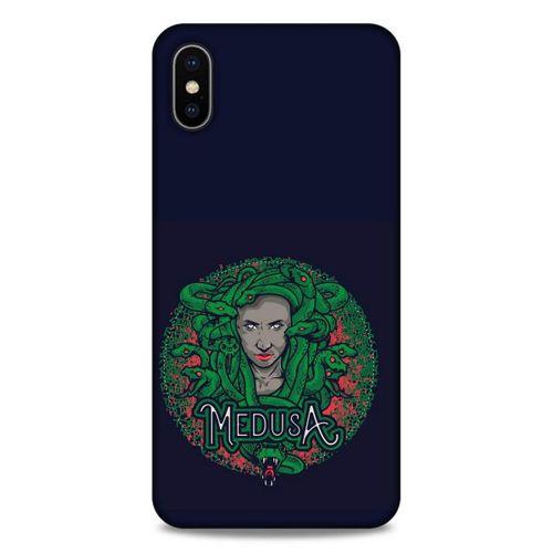 Lopard Apple iPhone XS Max Uyumlu Kılıf Tattoo's (3) Kapak Medusa Dövmesi