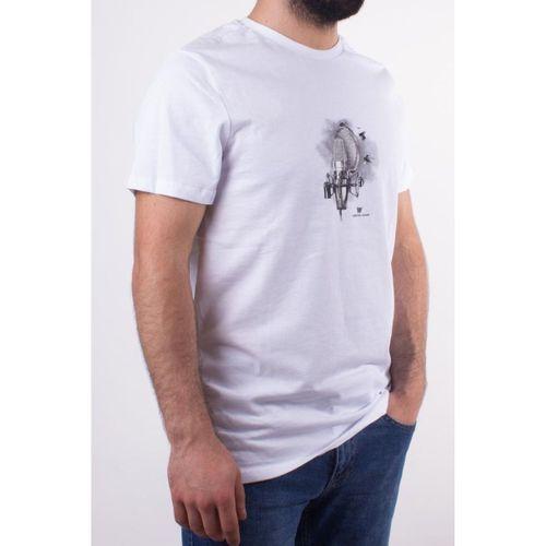 TWİSTER JEANS 2088 BEYAZ BİSİKLET YAKA ERKEK T-SHİRT