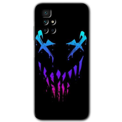 Redmi 10 Kılıf HD Desen Baskılı Arka Kapak - Çığlık + Kırılmaz Cam