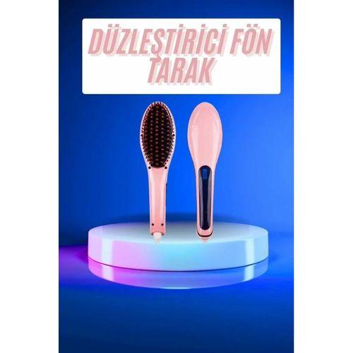 Saç Düzleştirici Tarak Dijital Göstergeli Seramik Kaplama Sıkı Dişli