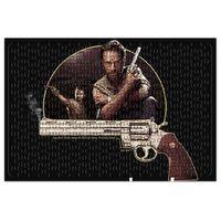 The Walking Dead Rick Siyah Zemin Puzzle 240 Parça Yapboz