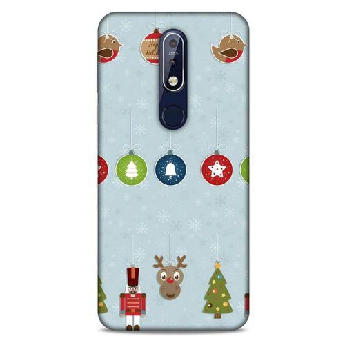 Yılbaşı Süsleri 50 Nokia 7.1 Kılıf Silikon Kapak