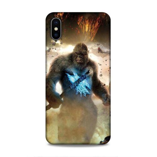 Apple iPhone XS Max Uyumlu Kılıf BMovie (28) Arka Kapak King Kong