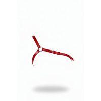 Kırmızı Kadın Kemer Metal Halka Detaylı Vücut Aksesuarı - Brf132