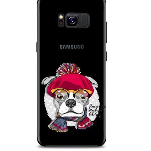 Zoologix (94) Samsung Galaxy S7 Edge Şeffaf Kılıf Silikon Desenli