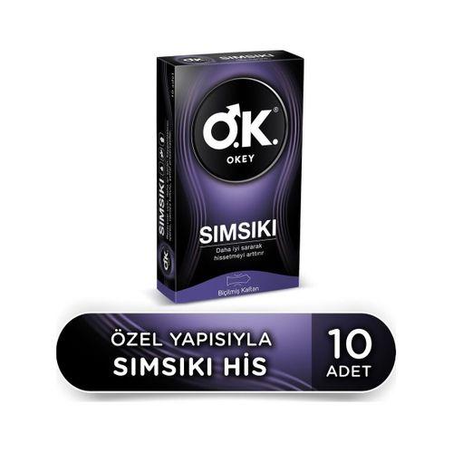 Okey Okey Prezervatif Sımsıkı 10'lu