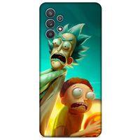 Samsung Galaxy A32 Uyumlu Kılıf Rick And Morty (24) Darbe Emici Kılıf Frank Palicky