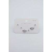 Çoklu Set Küpe - Gümüş